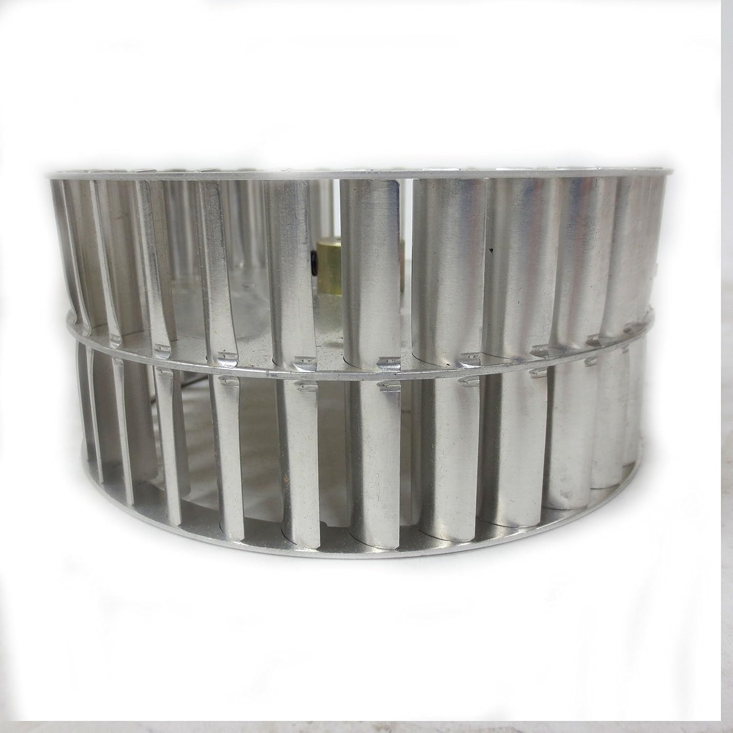 6 1/4 X 2 3/4 X 1/2 Aluminum Double Inlet Blower Wheel CCW