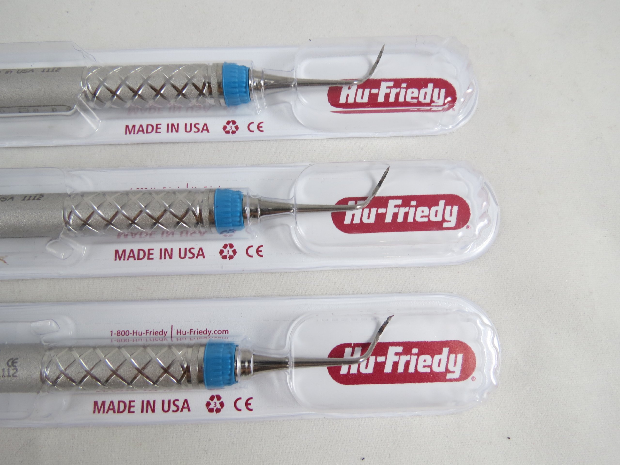 Amazon.com: Dental Gracey Curette Nevi Series Instruments SCNEVI29 Kit  3/PCS HU FRIEDY Original : Industrial & Scientific