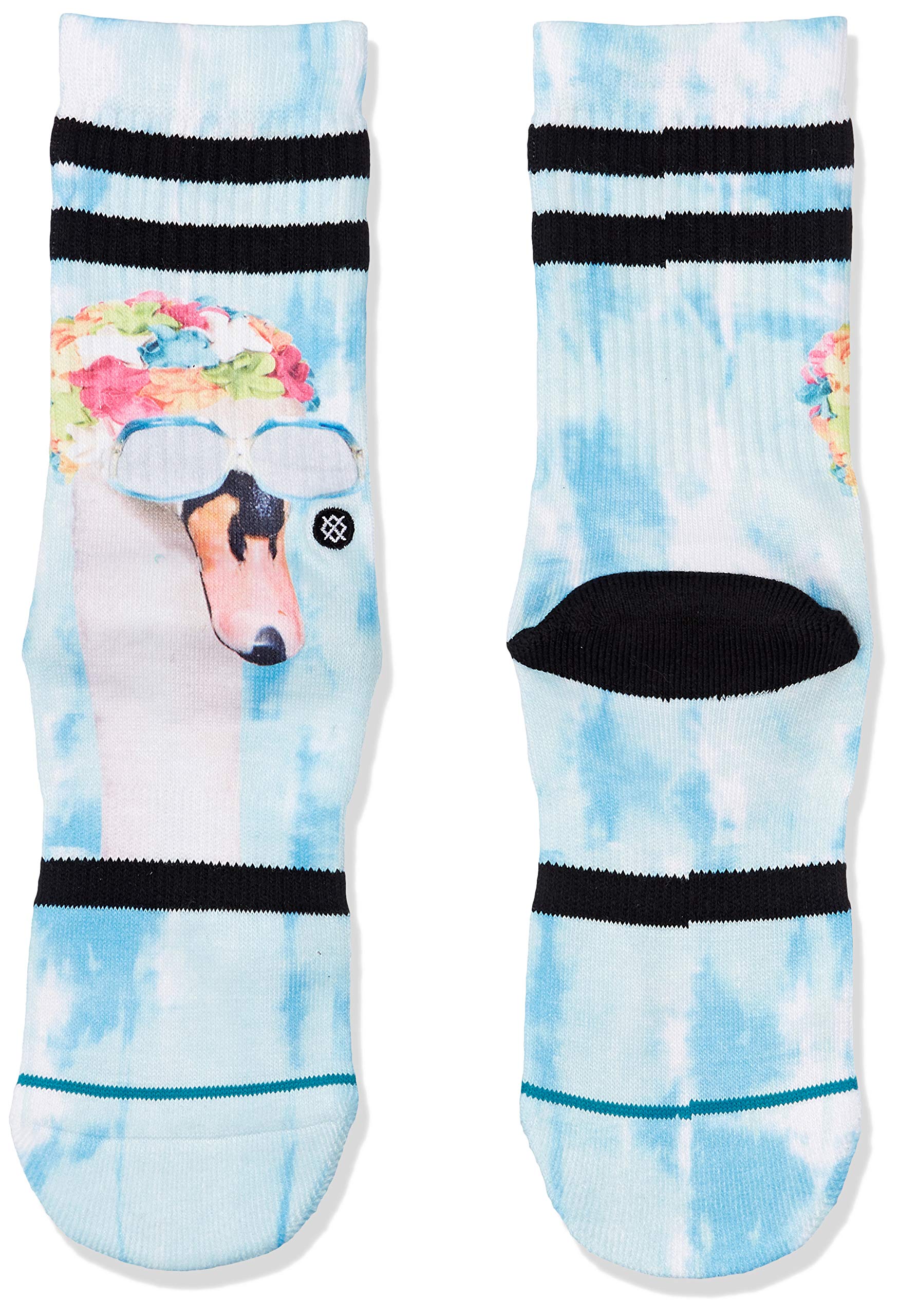 Stance Svetlana Crew Kids Socks - White-Medium