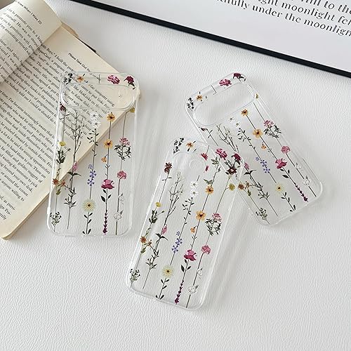 Vista 113 de ZTOFERA Funda protectora delgada para Samsung Galaxy S21 FE 5G, bonito diseño de flores para niñas y mujeres, funda protectora delgada para Galaxy