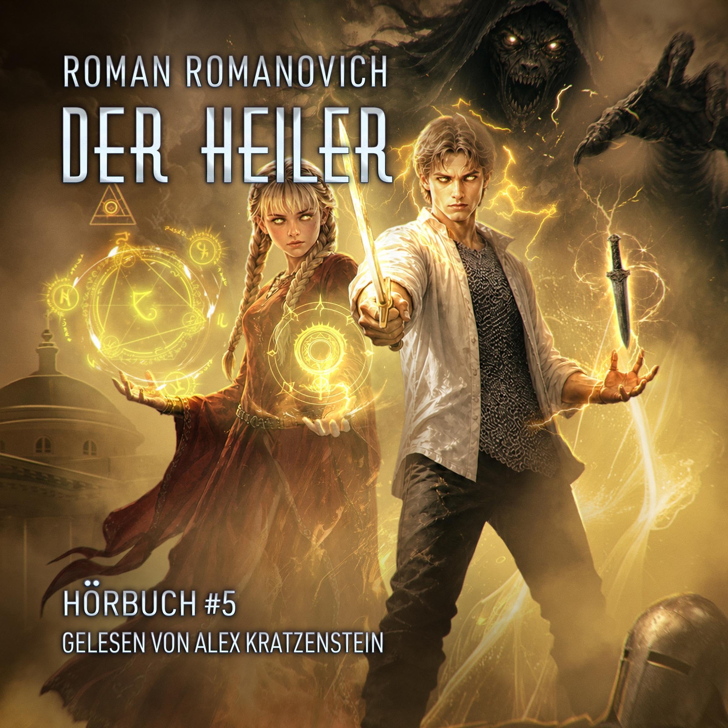 Cover art for Der Heiler: Buch 5 einer magischen Progression-Fantasy-Serie