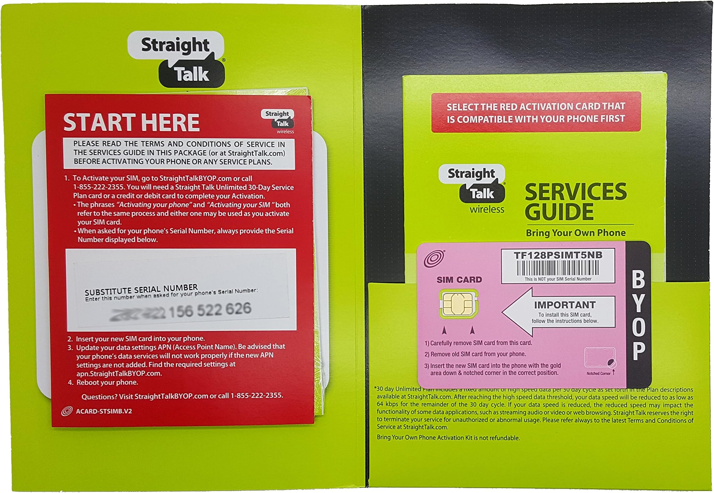 Nano SIM Card For T-Mobile Network & Unlocked GSM Phone