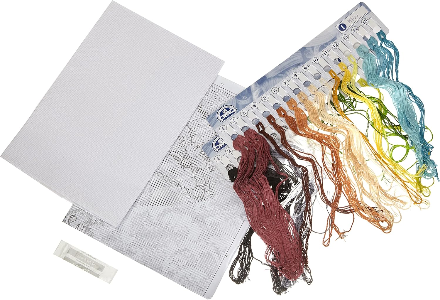 RTO Ginger Chihuahua Counted Cross Stitch Kit, 9-3/4 by 9-3/4-Inch