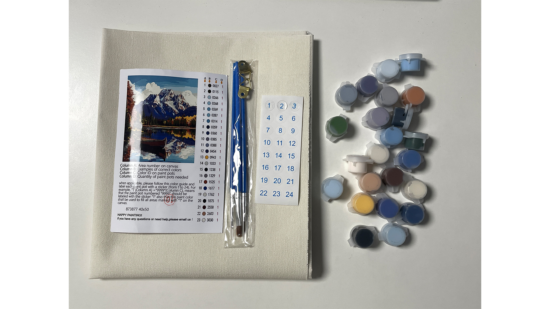 Amazon.com: Lab Paint by Number, Dog Paint by Numbers Kit for