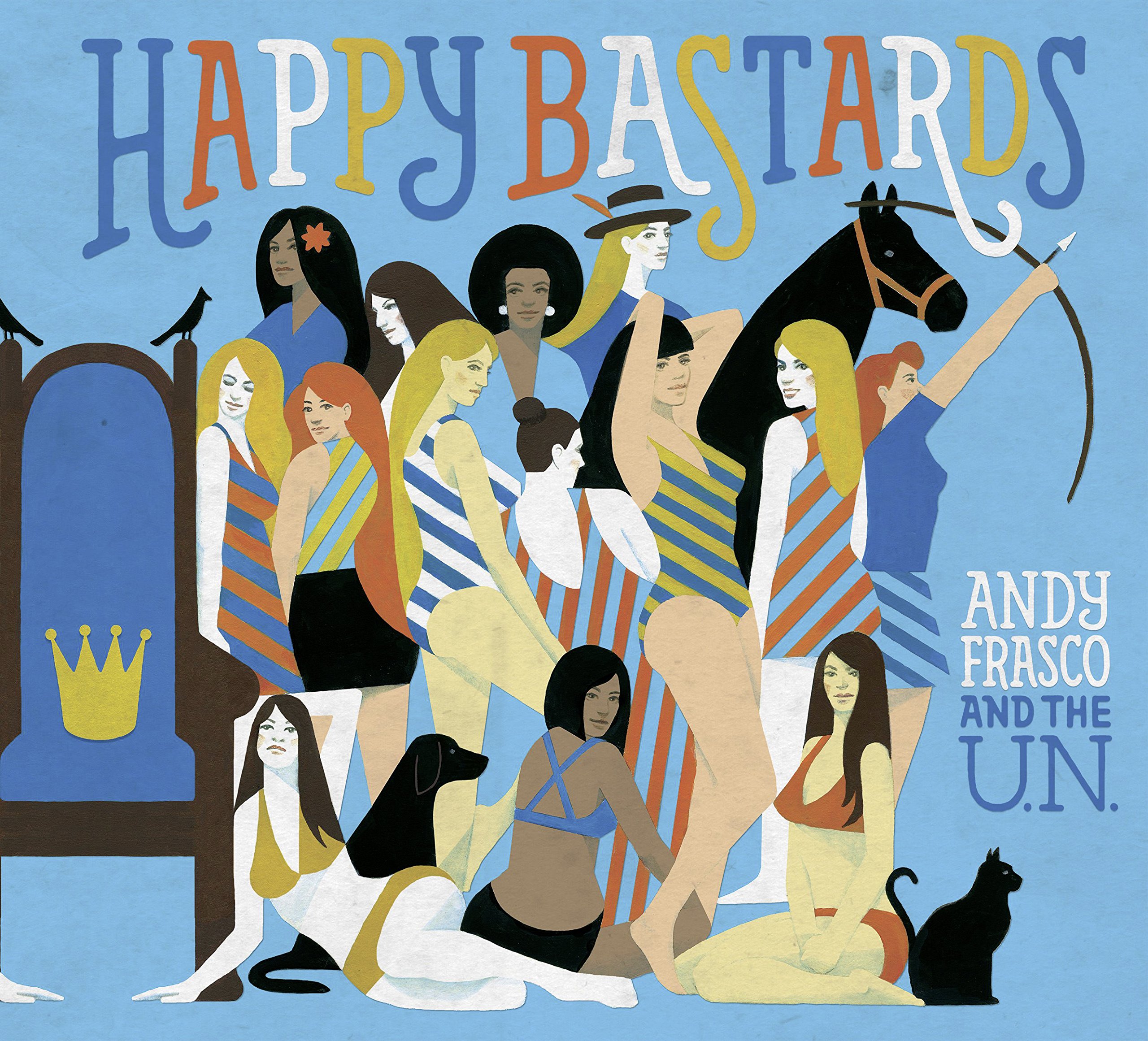 Happy Bastards by Andy Frasco & the U.N. (CD, 2016)