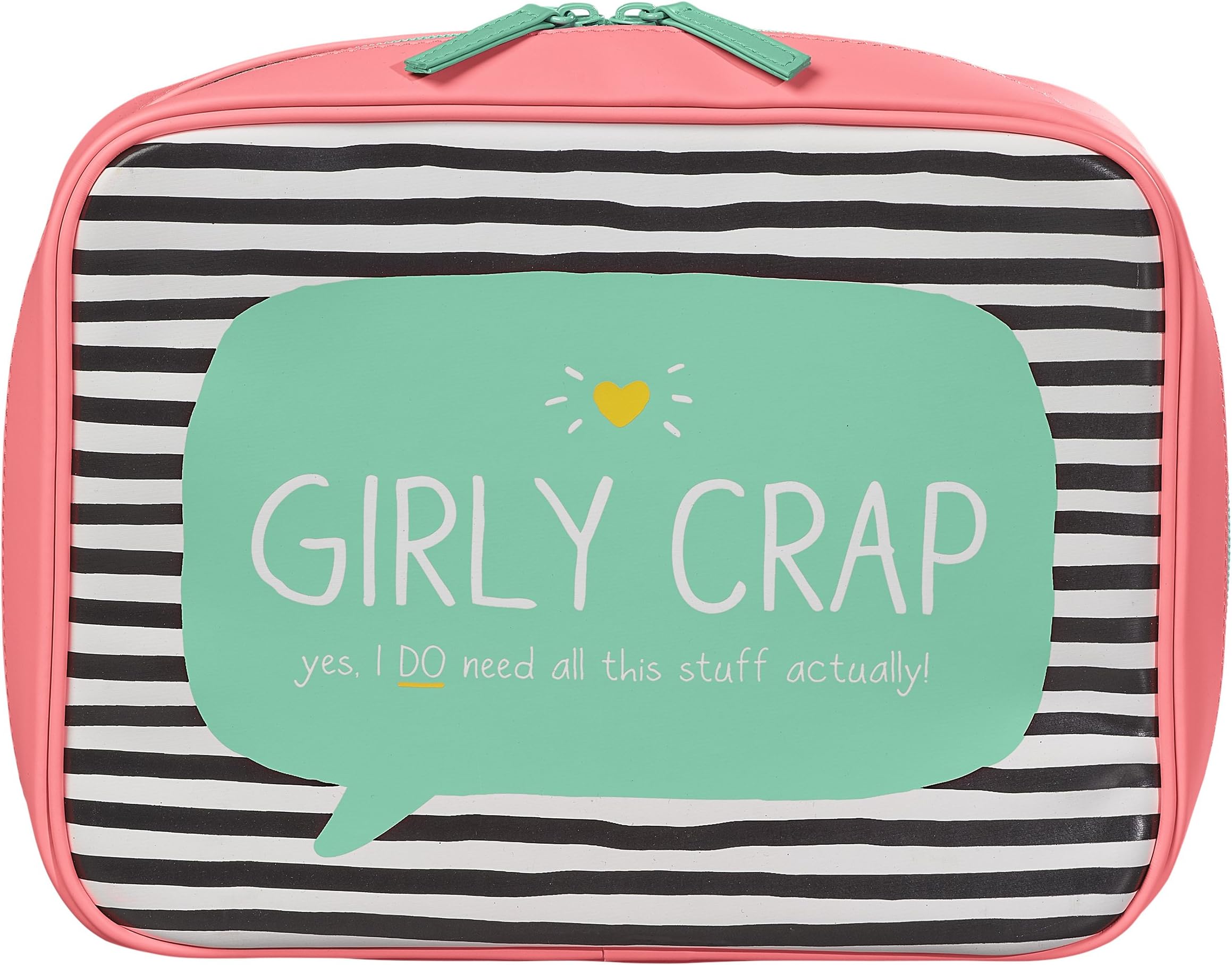 Happy Jackson 'Girly Crap' Wash Bag
