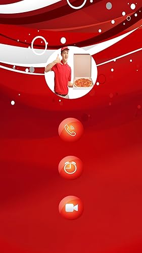 Incoming Video Live Voice Call From Pizza - Free Fake Phone Calling