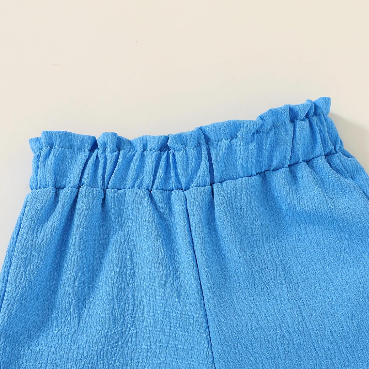 YOUNGER TREE Toddler Baby Girl Clothes Sleeveless Ruffle Bowknot Dress Top Shorts Set Summer Outfits for Little Kids Girls - Image 6