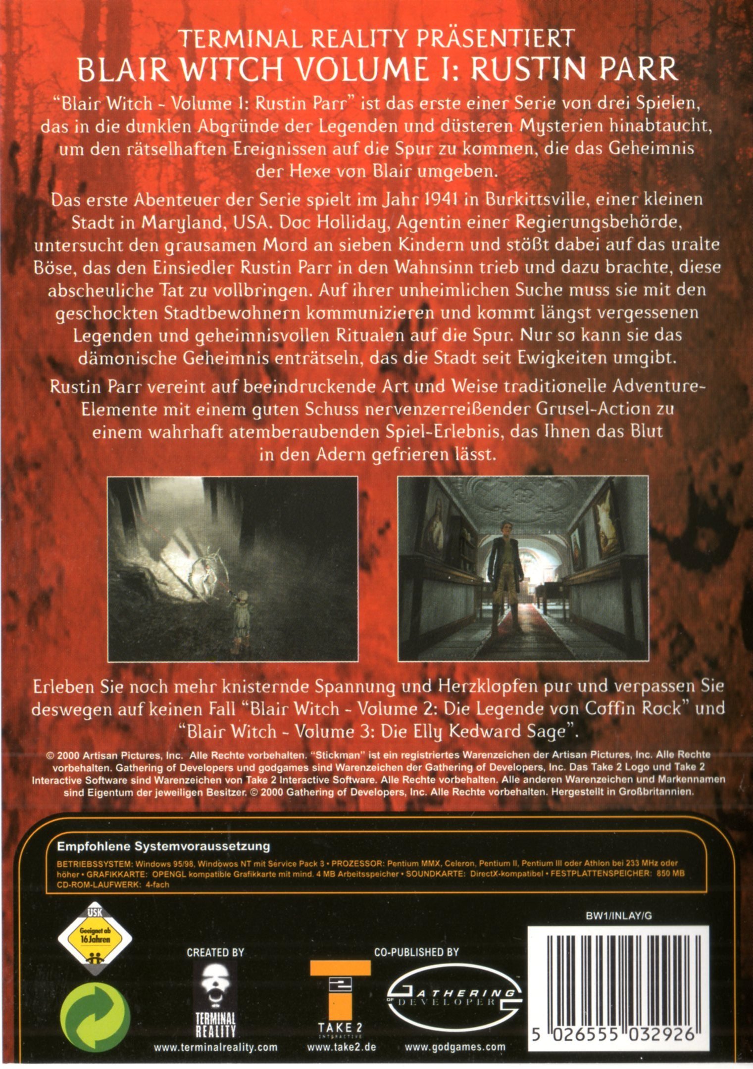 Blair Witch, Vol. 1: Rustin Parr : Amazon.de: Games