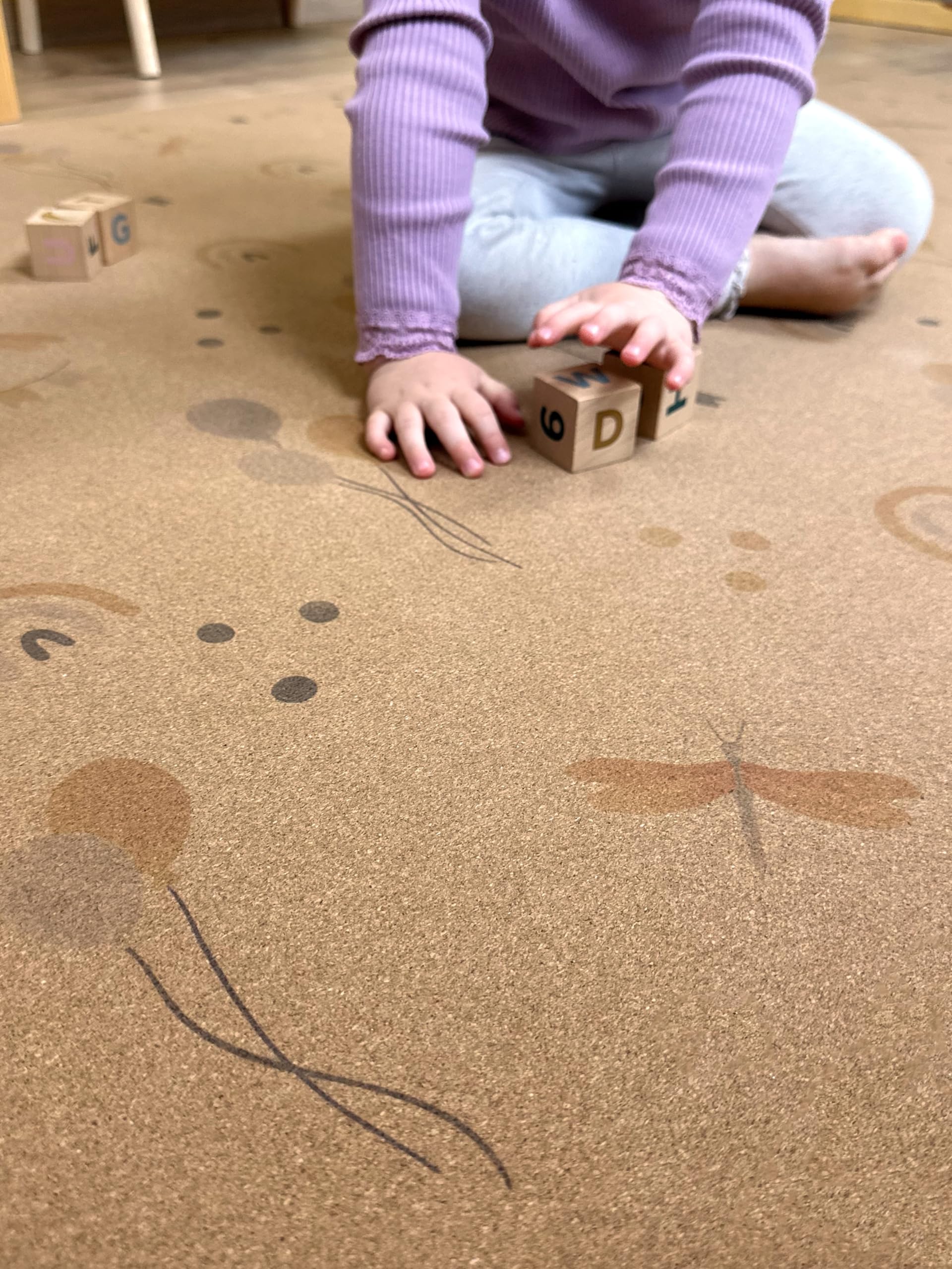 Baby Speelmat, Extra Grote 180 x 200 cm Baby Kruipmat, Antislip