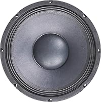 Vista 2 de Sound Town Altavoz woofer sin procesar de 12 pulgadas, controlador de baja frecuencia de reemplazo de audio profesional PA DJ de 350 vatios
