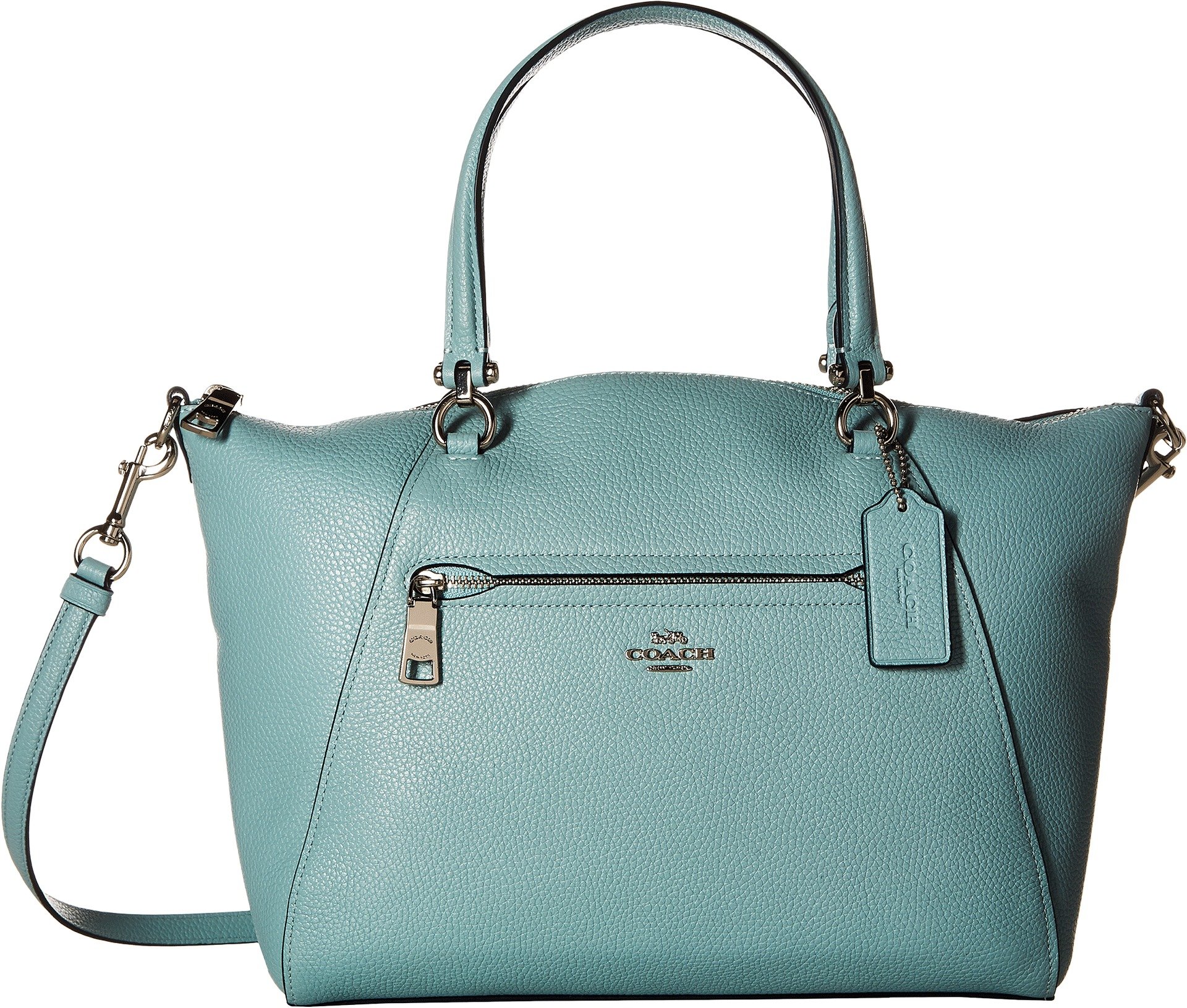 COACH Women's Prairie Satchel in Polished Pebble Leather