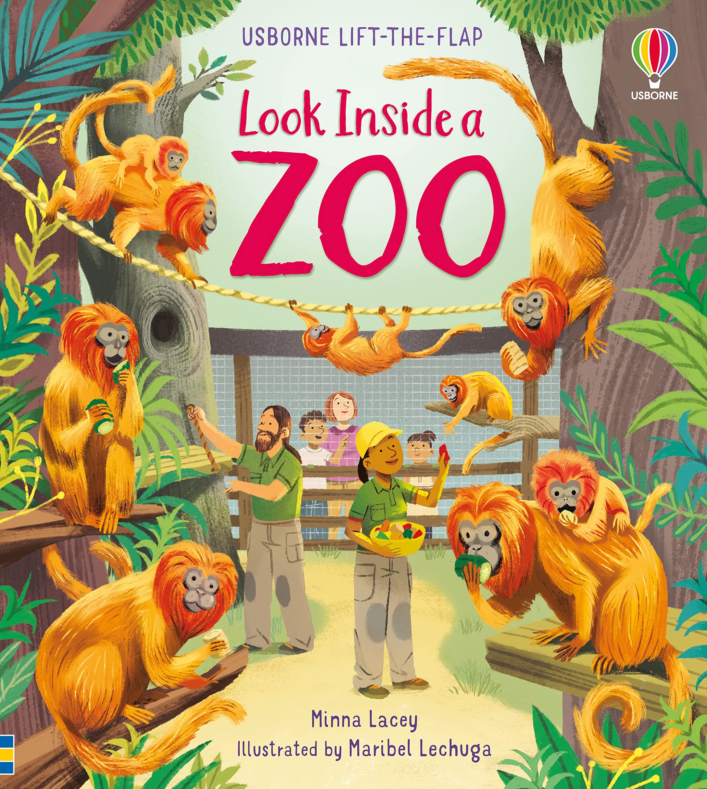 Look Inside a Zoo by Minna Lacey, Maribel Lechuga - 9781803701752