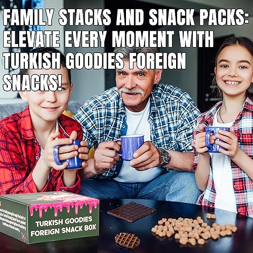Miniatura 3 de Caja de aperitivos turcos – Snack From Around The World Box – Exotic Foreign Snacks & Candy – Caja de aperitivos internacionales para la