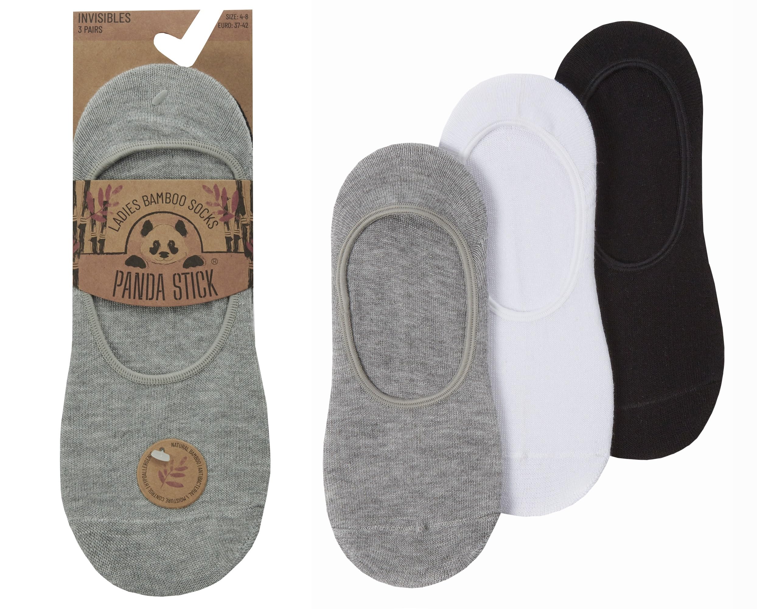 Onlybee Women's 3 Pairs Mix 3/6 Pairs Of Invisible Ankle Trainer Socks White Or Black (Uk, Numeric, 4, 8, Regular, Regular, )