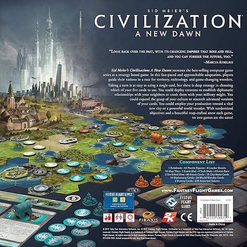 Miniatura 2 de Juego de mesa y estrategia Sid Meier’s Civilization: a New Dawn de Fantasy Flight Games