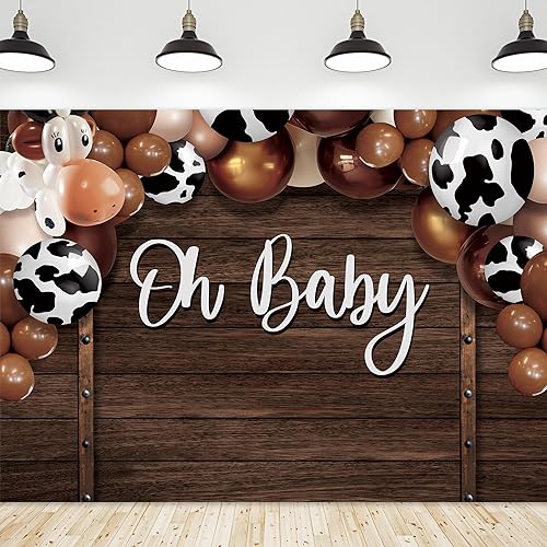 Miniatura 8 de Riyidecor Fondo de madera rústica para puerta de granero de 10 pulgadas de ancho x 8 pies de alto, tablón de madera marrón antiguo, shabby chic,