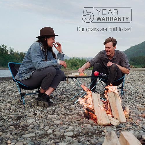 Miniatura 8 de Helinox Chair One Original - Silla de camping ligera, compacta y plegable, bandana arcoíris