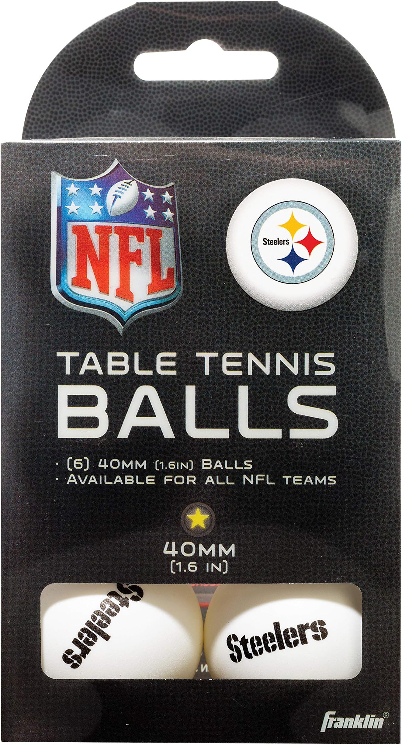 Franklin Sports NFL Team Licensed Table Tennis Balls