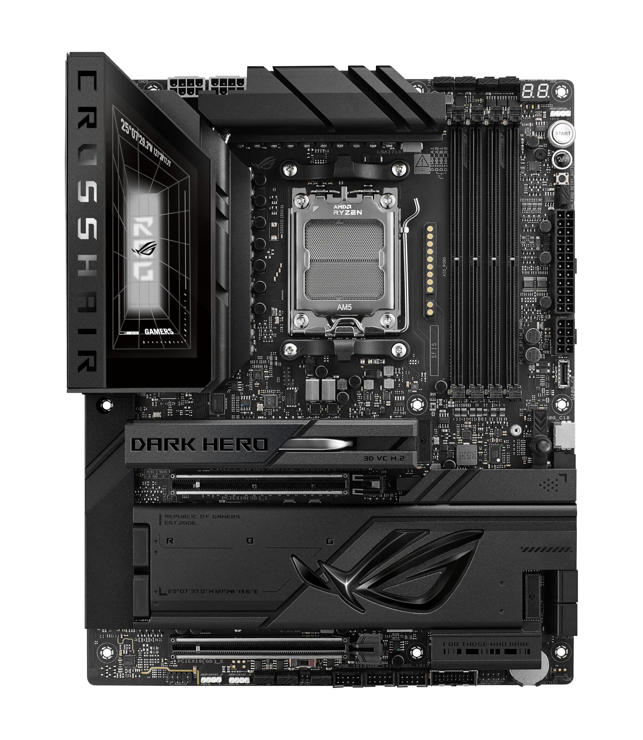 ASUS ASUS ROG CROSSHAIR X870E DARK HERO AMD X870E ATX Socket AM5 Motherboard