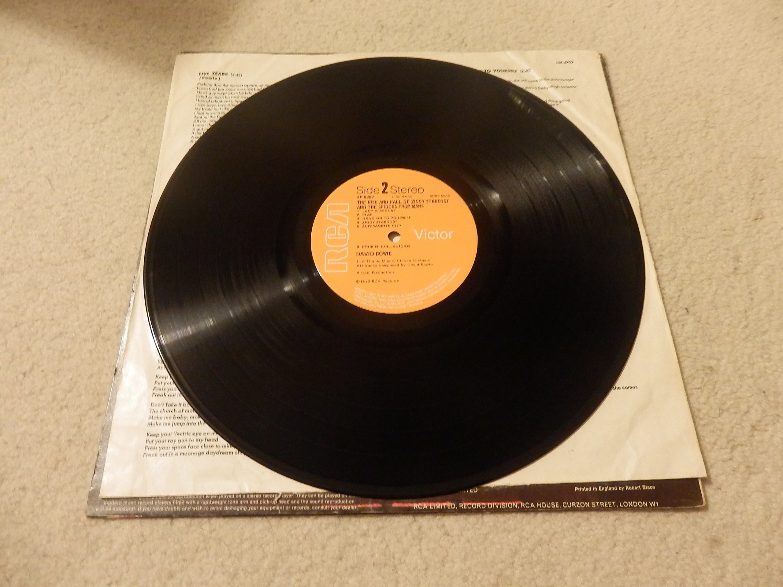 The Rise and Fall of Ziggy Stardust & the Spiders from Mars [VINYL]