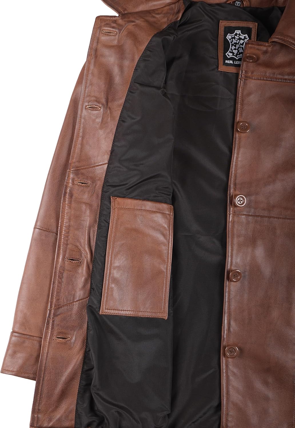 fjackets Real Leather Jacket Women - Lambskin Leather Car Coats For Womens - Stylish Soft Women's Long Coats - Image 5