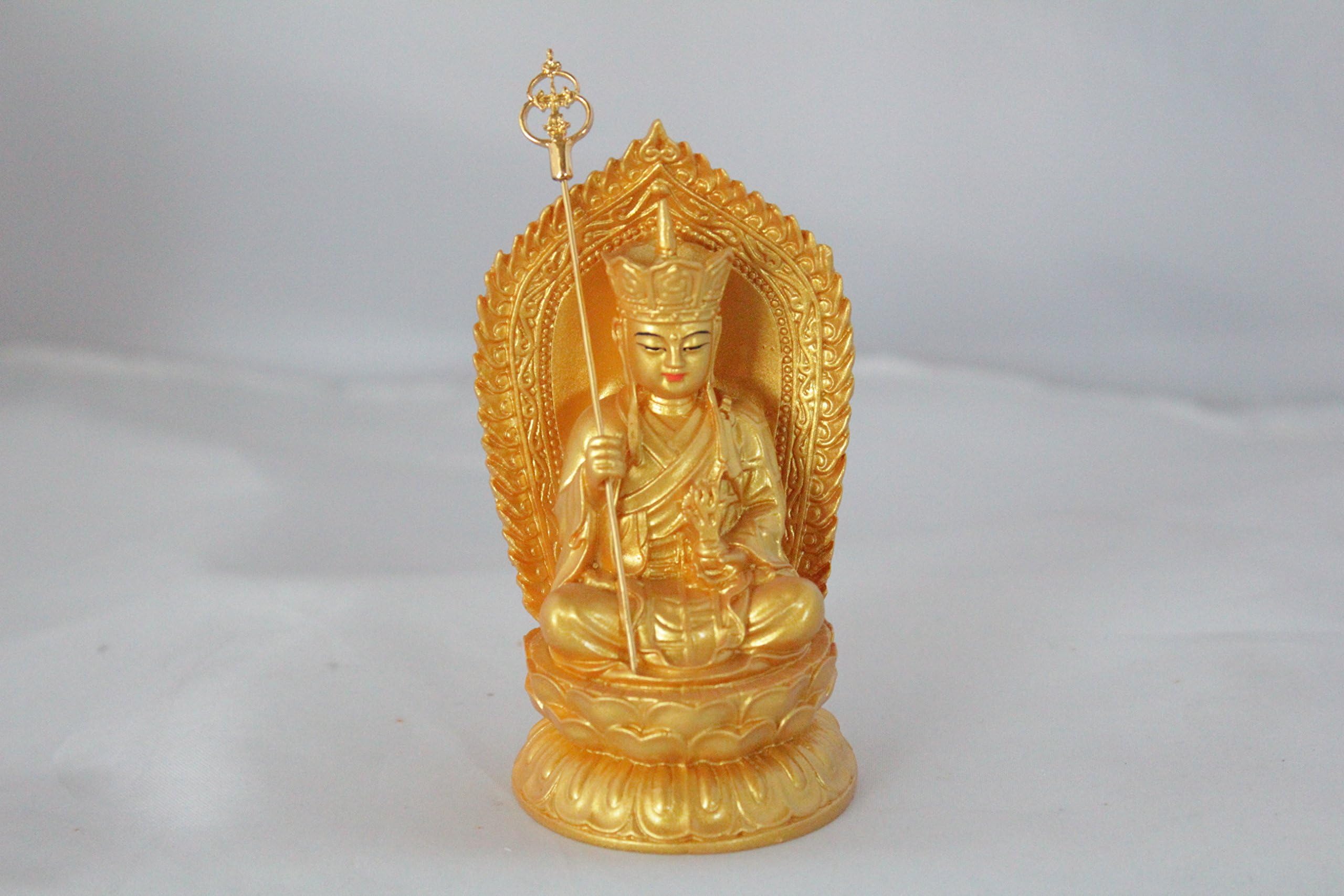 Chinese Buddhism Protection Immitation Gold Ksitigarbha Bodhisattva Ti Zang Wang Pu Sa Pusas Status