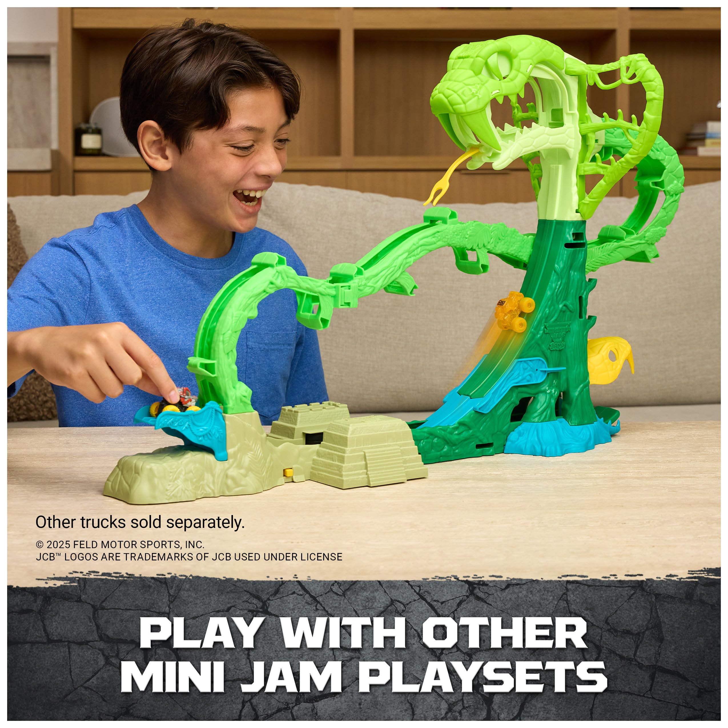 Monster Jam Vehículo de Juguete Mini Jams 5PK Marvel