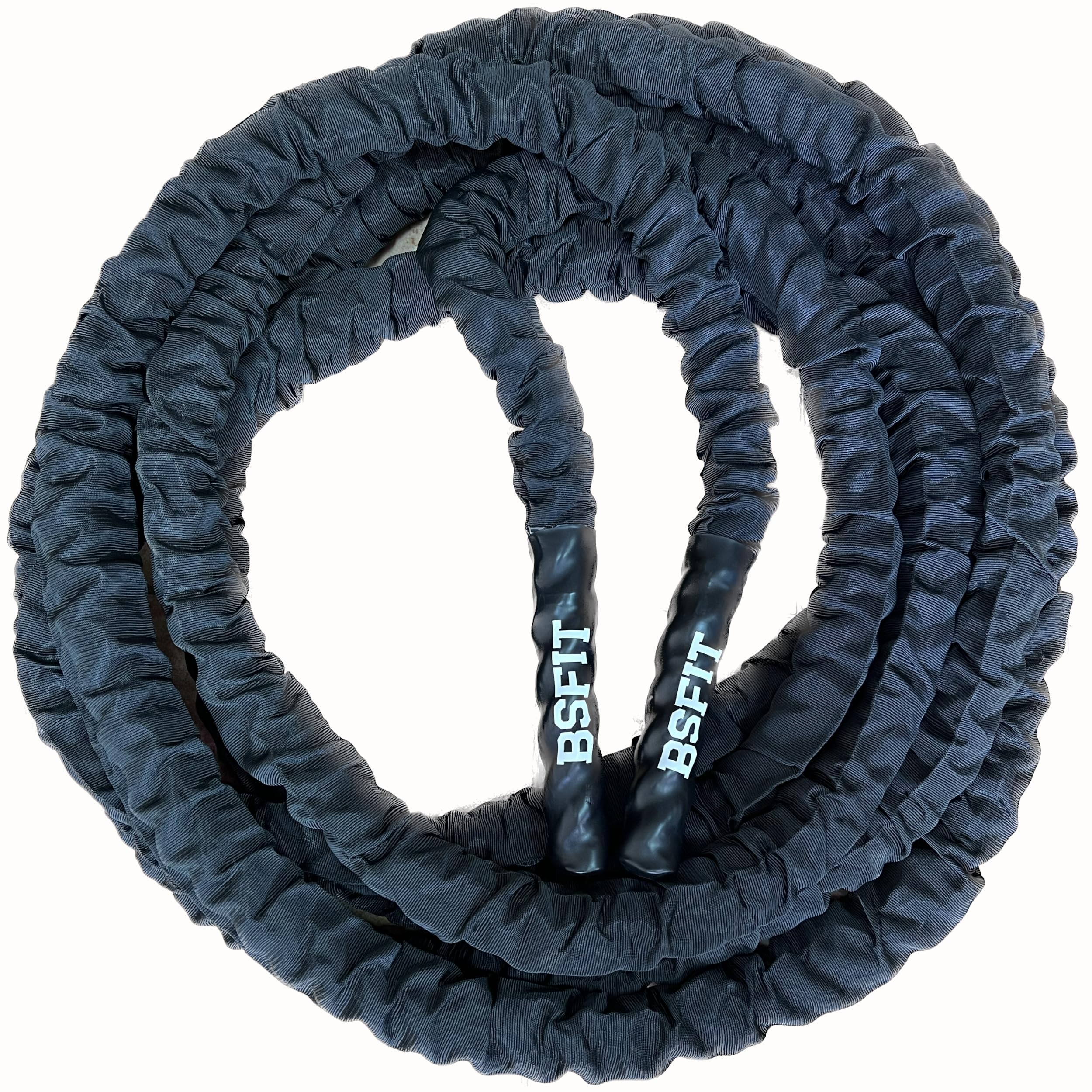 Cuerda de Batalla para Entrenamiento Funcional Tipo Battle Rope 9m / SOGA Entrenamiento con PROTECCIÓN Adicional DE Tela, Cuerda de Combate – Ideal para Entrenamiento y Rope Training