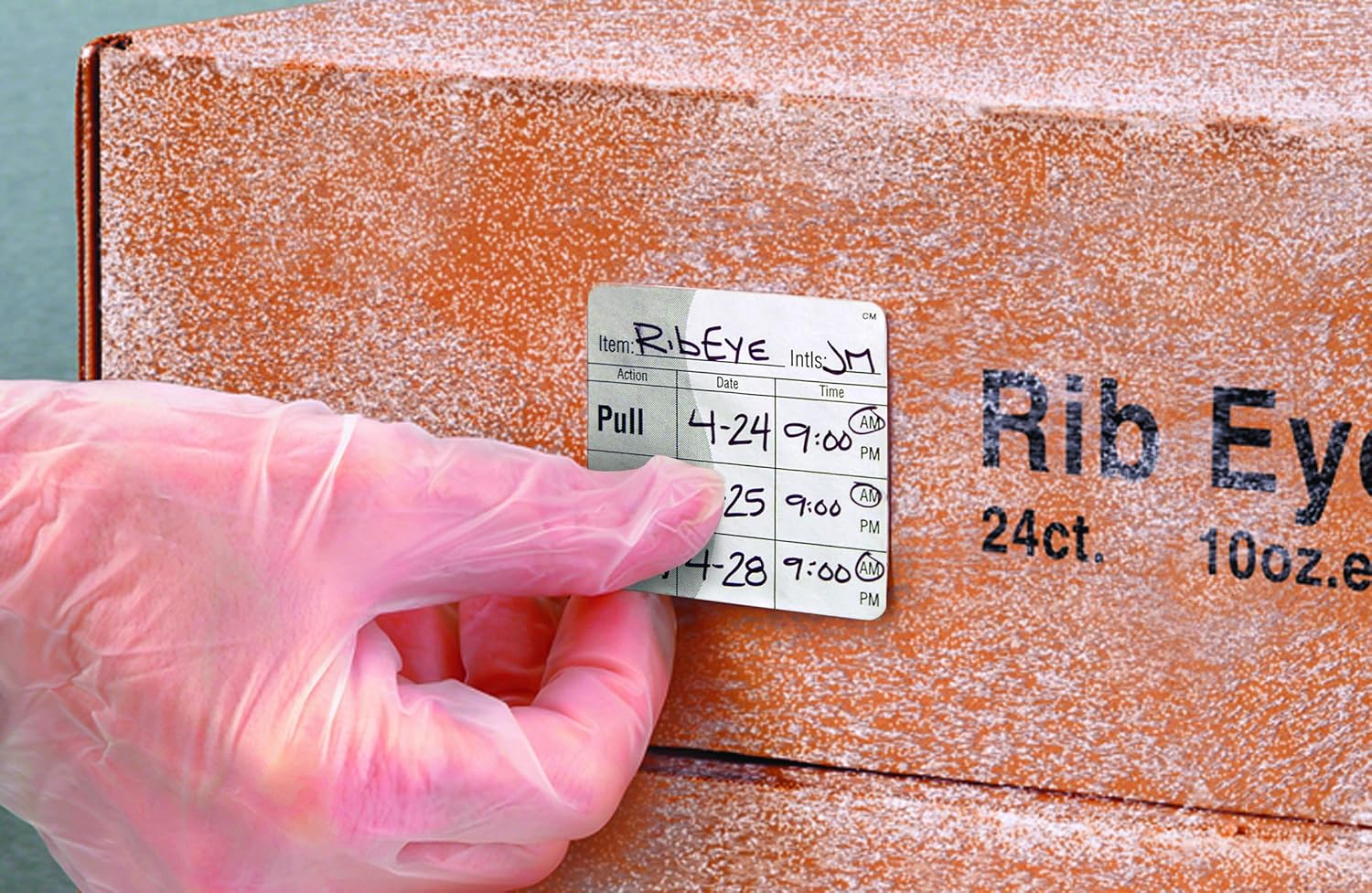 DayMark Safety Systems-IT112461 Pull/Thaw/Use by Freezable Label, 2" x 2" (Roll of 500)