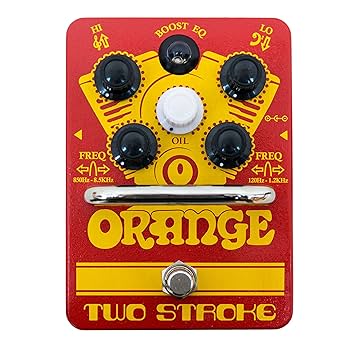 ORANGE TWO STROKE ギターエフェクター Amazon.com: Orange Two Stroke Active Dual-Parametric EQ