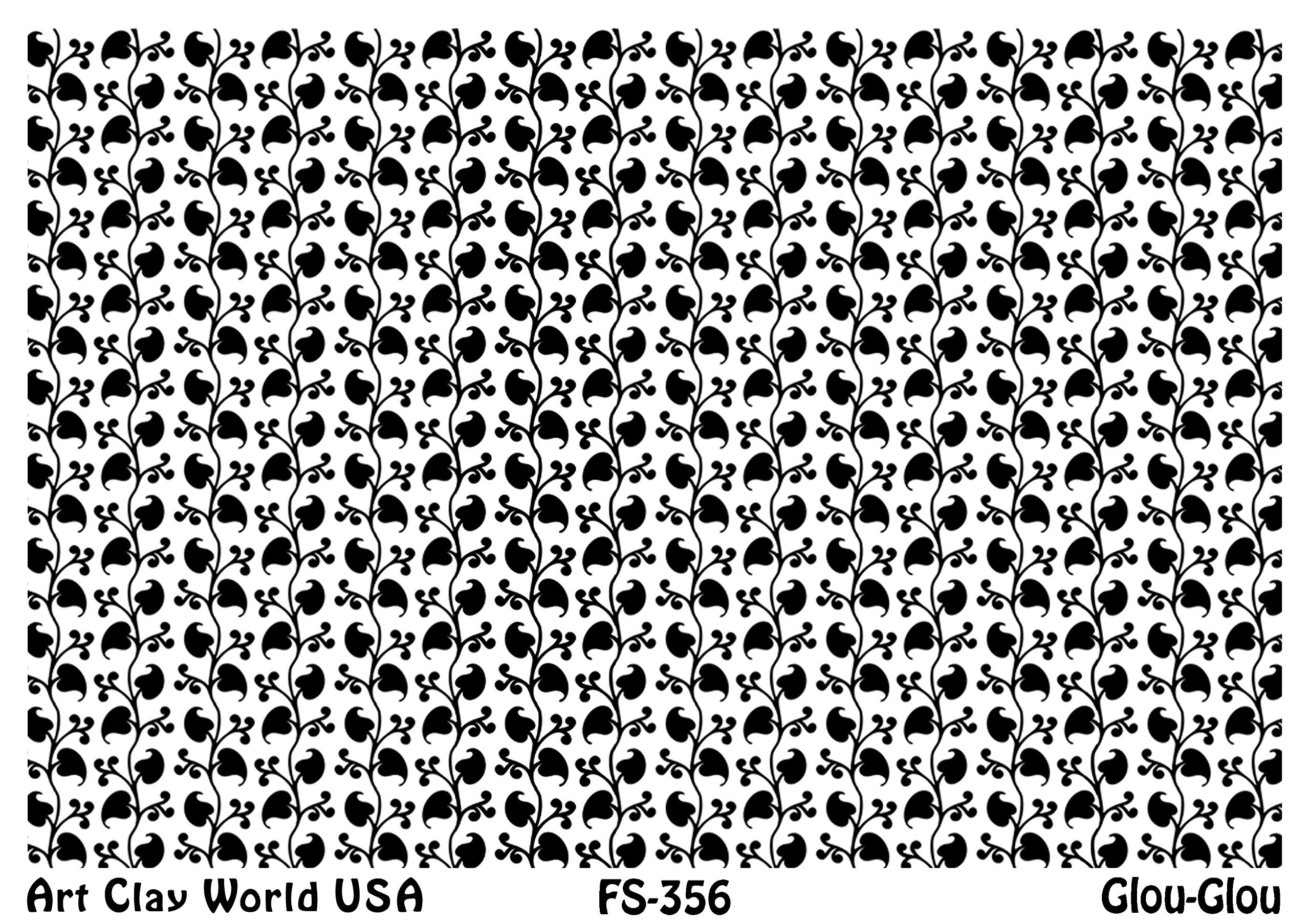 FlexiStamps Texture Sheets Glou-Glou Design - 1 Pc.