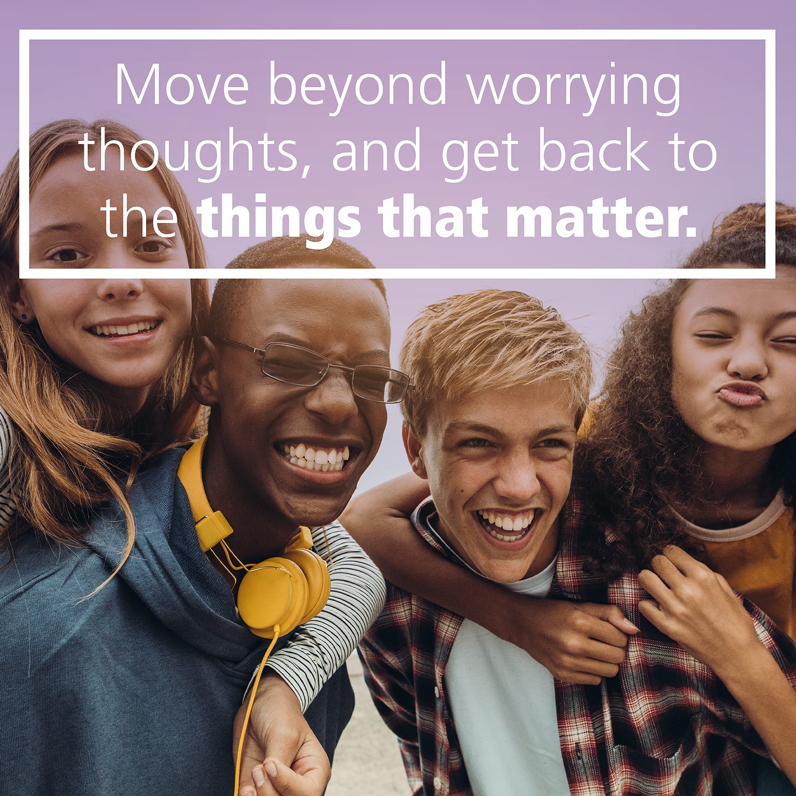The Anxious Thoughts Workbook for Teens: CBT Skills to Quiet the Unwanted Negative Thoughts that Cause Anxiety and Worry