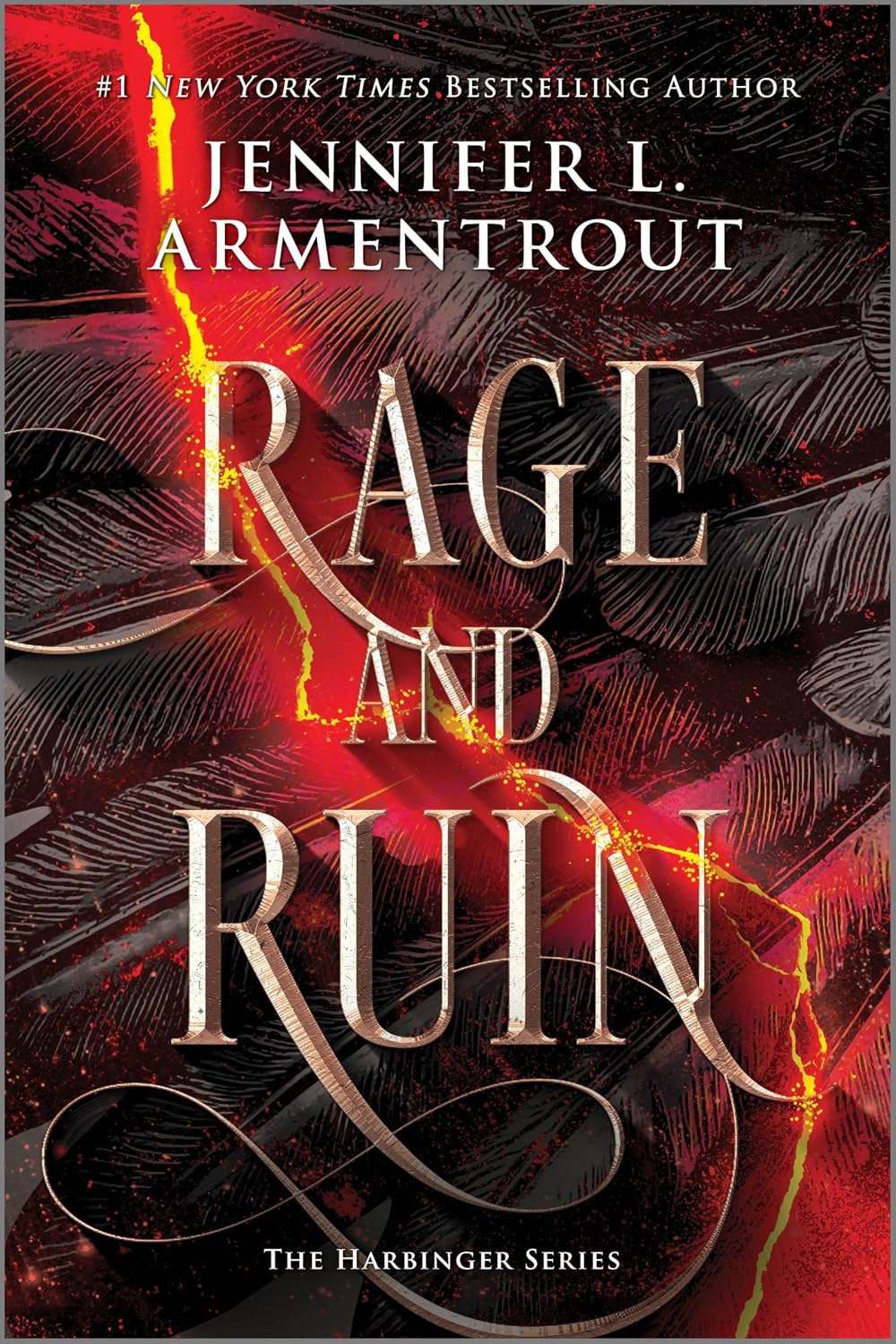 Rage and Ruin: A Dark YA Romantasy Where Forbidden Love Meets a Race Against Time (The Harbinger Series Book 2)