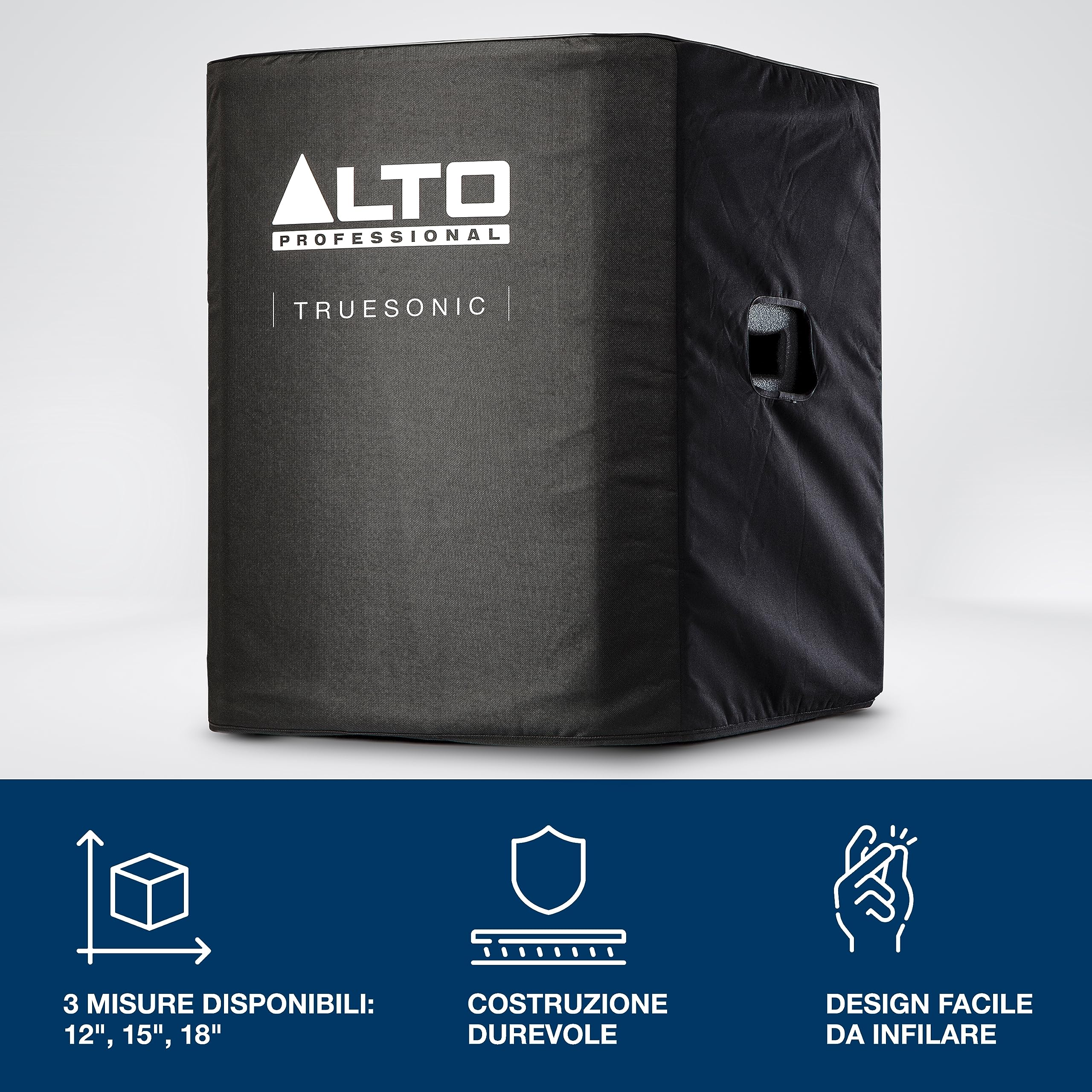 ALTO TS18S Cover - Copertura Durevole Per il Subwoofer Amplificato TS18S Con Rivestimento in Nylon e Accesso Alle Maniglie