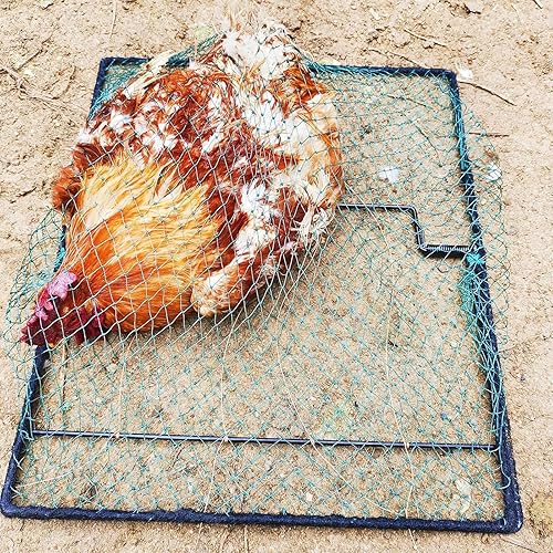 Miniatura 6 de Trampa para animales de juego de cría, versión mejorada, trampa para animales vivos de primavera para exteriores, adecuada para pájaros, pollos,