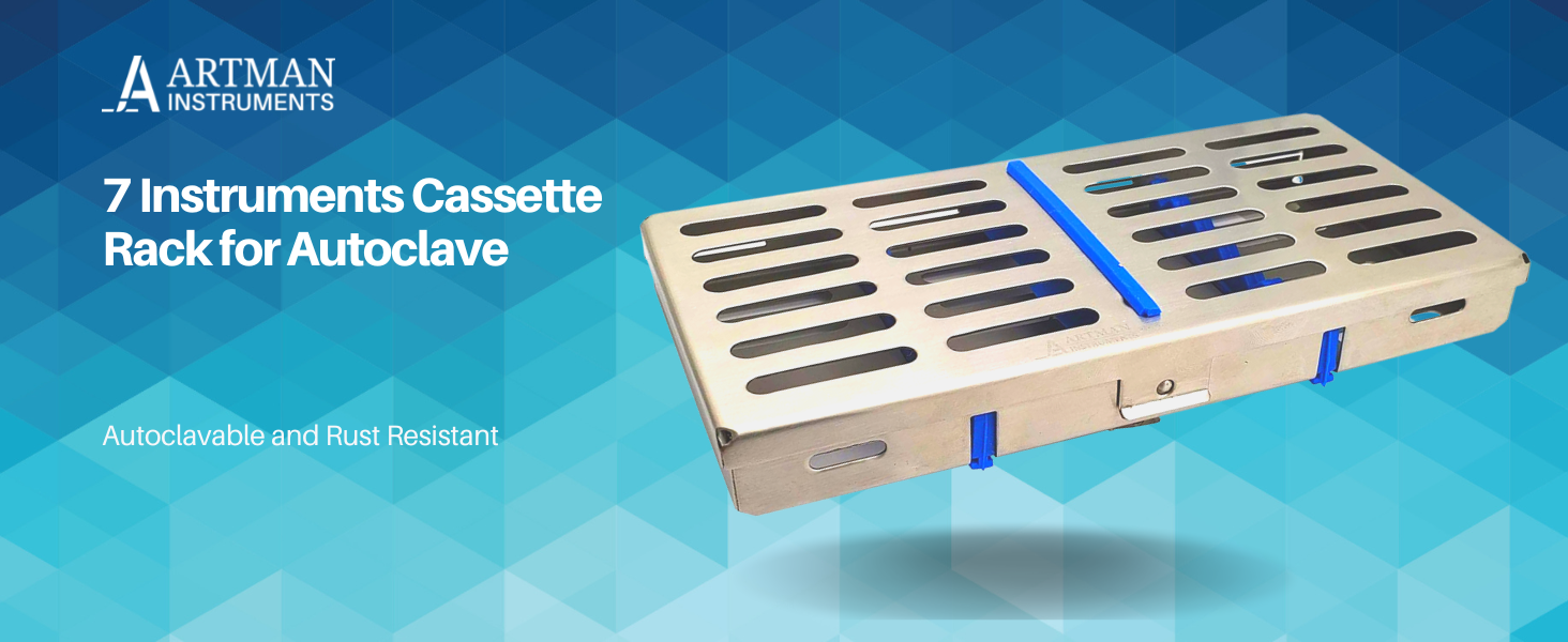 Azatek Sterilization Cassette Rack/Tray - For Dental/Surgical Instruments In Autoclave