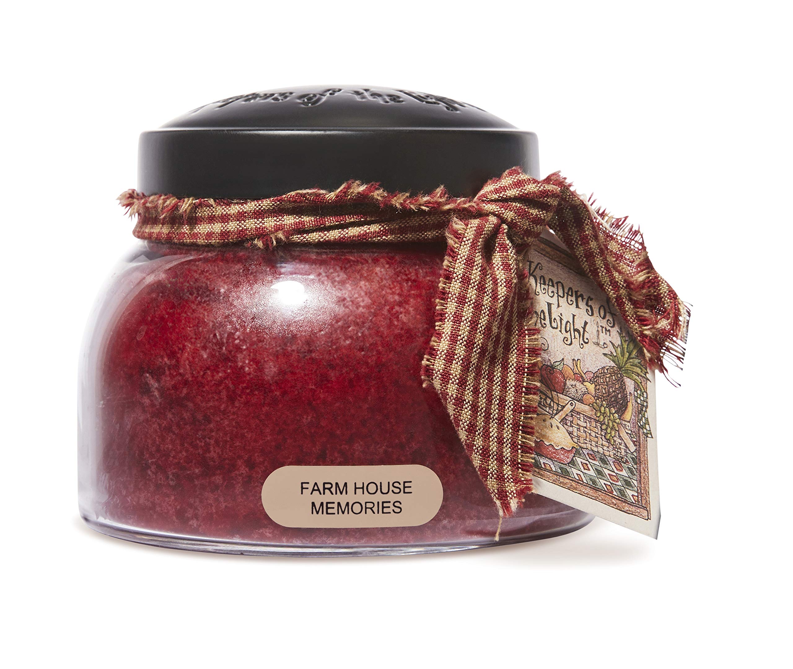 A Cheerful GiverFarm House Memories - 22oz Mama Scented Candle Jar - Keepers of the Light - 125 Hours of Burn Time, Candles Gifts for Women