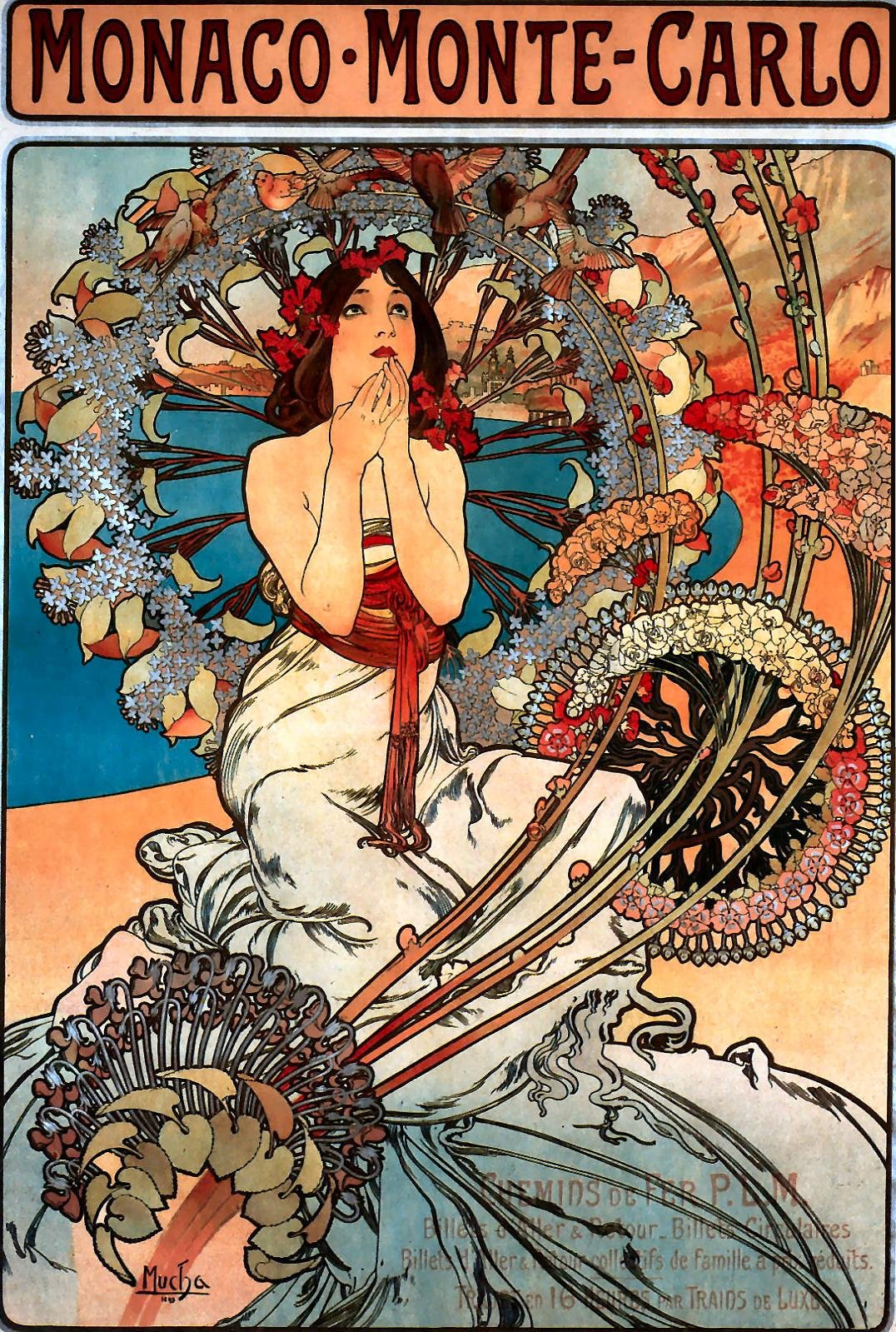 Alphonse Mucha 16.5 x 11