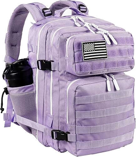 Miniatura 26 de LHI Mochila Militar Táctica para Hombres y Mujeres 25L/35L Mochila de Asalto del Ejército Bolsa Mochila Pequeña con Portabotellas 2.6 35l-rosa