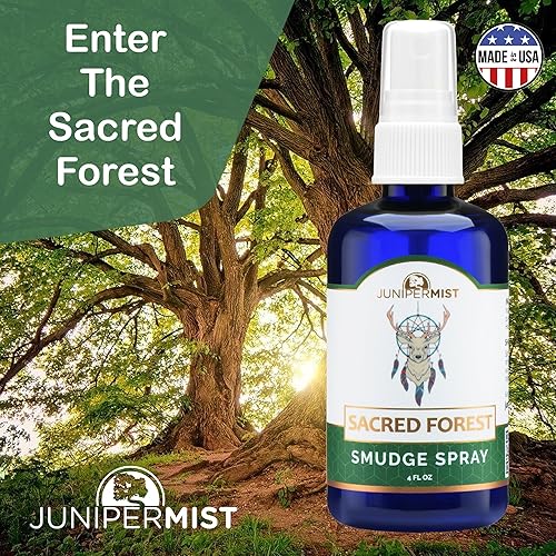 Miniatura 4 de Sacred Forest - Aerosol para manchas (4 onzas líquidas), para limpiar la energía negativa, alternativa al aerosol para manchas de salvia en aerosol,