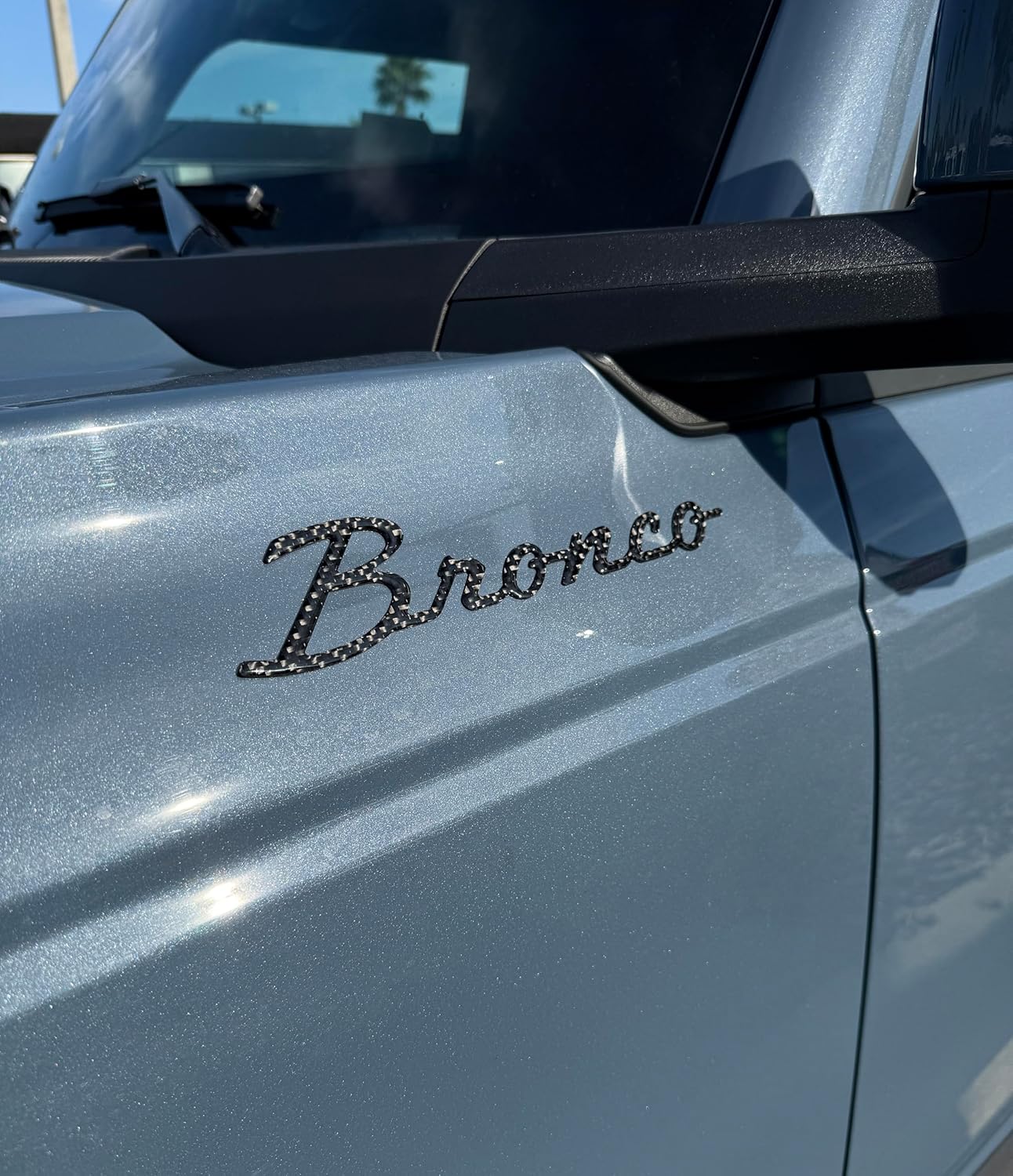 Bronco Script Badge Compatible with 2021-2026 Ford Bronco