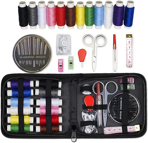 ARTIKA Travel Sewing Kit, 59-Piece Portable Kit for&hellip;