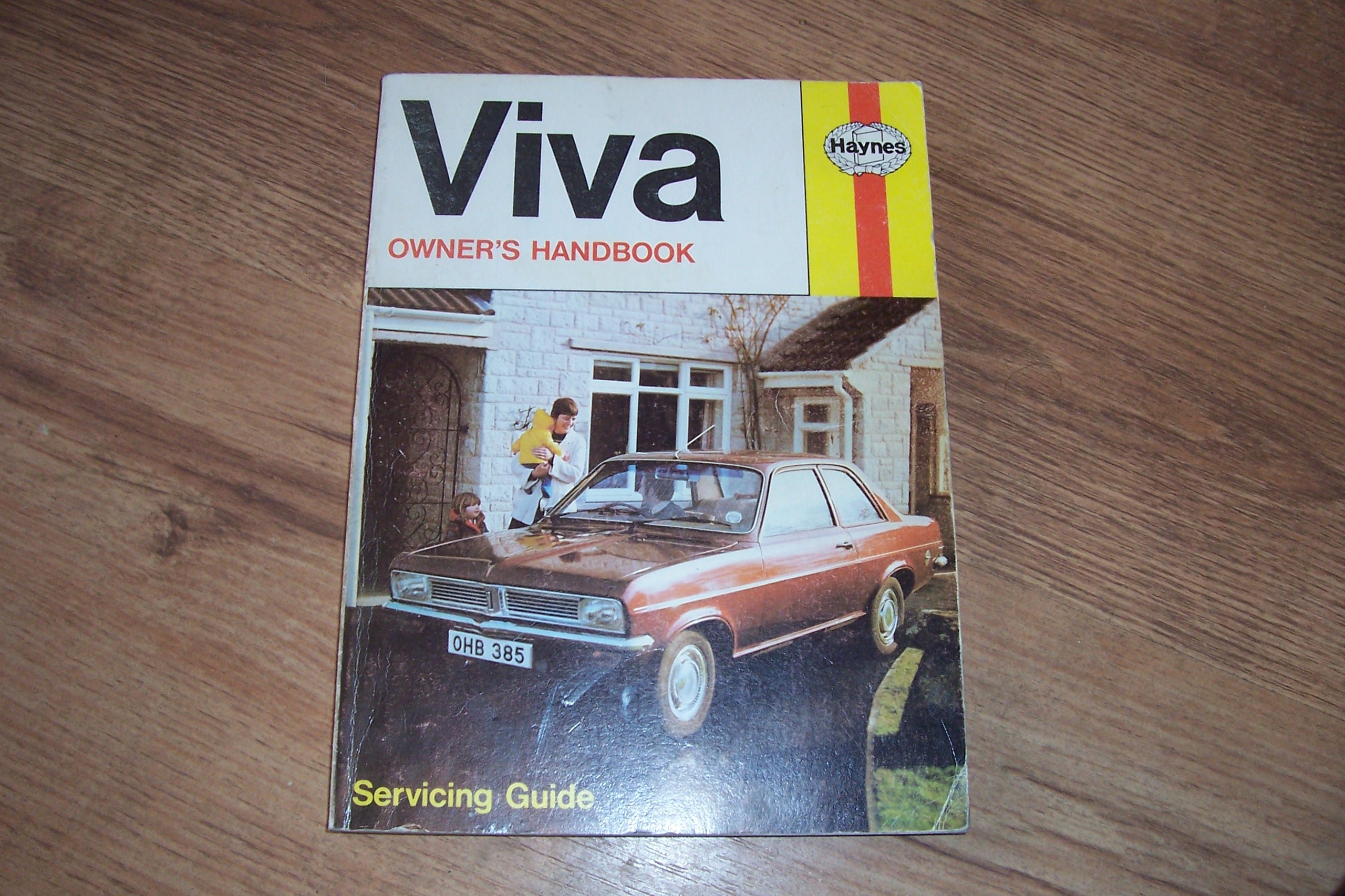 Buy Vauxhall Viva Owner's Handbook/Service Guide — BookShops.in