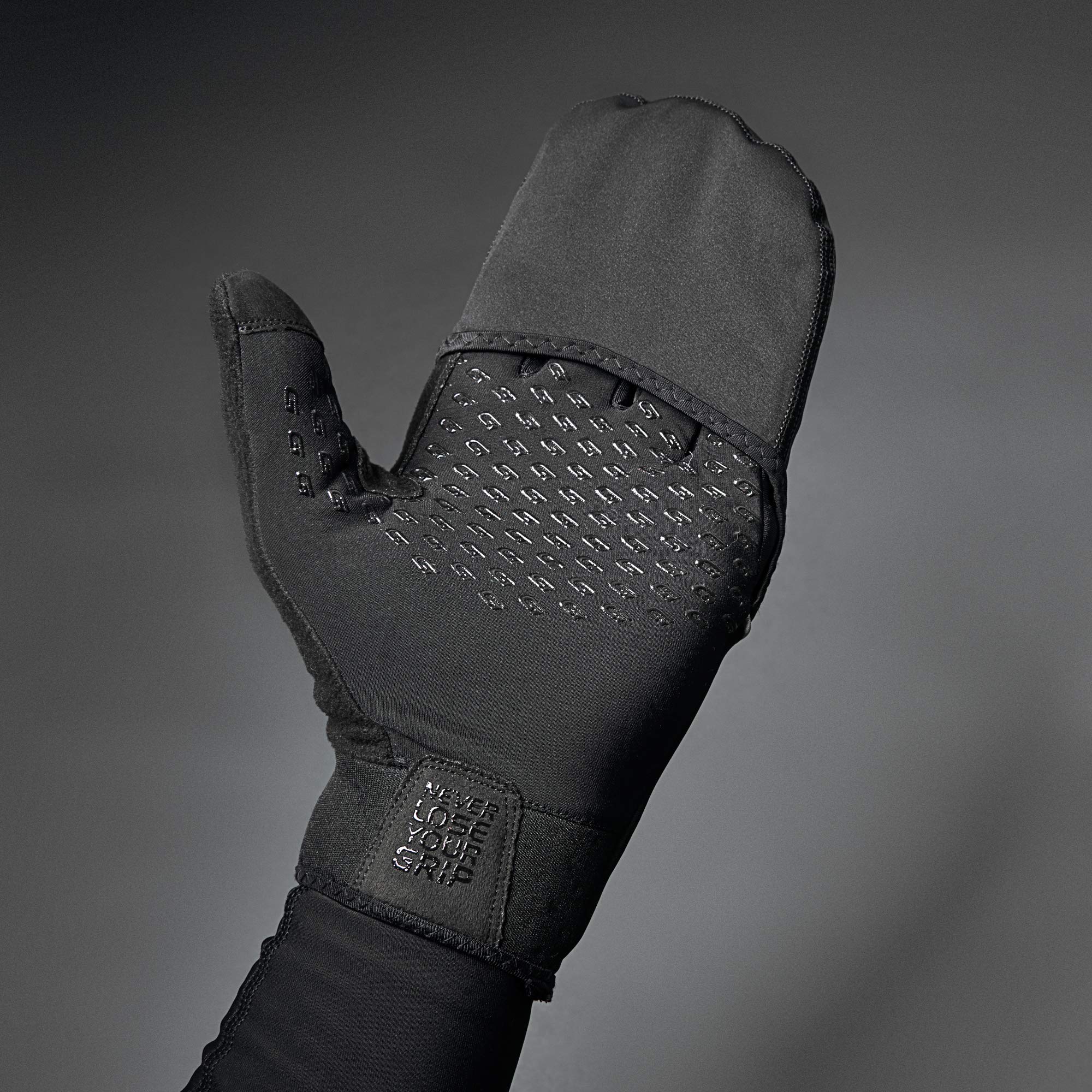 GripGrab Running Thermo Winddichte Winter Touchscreen Laufhandschuhe Vollfinger Winterhandschuhe für Joggen und Alltag