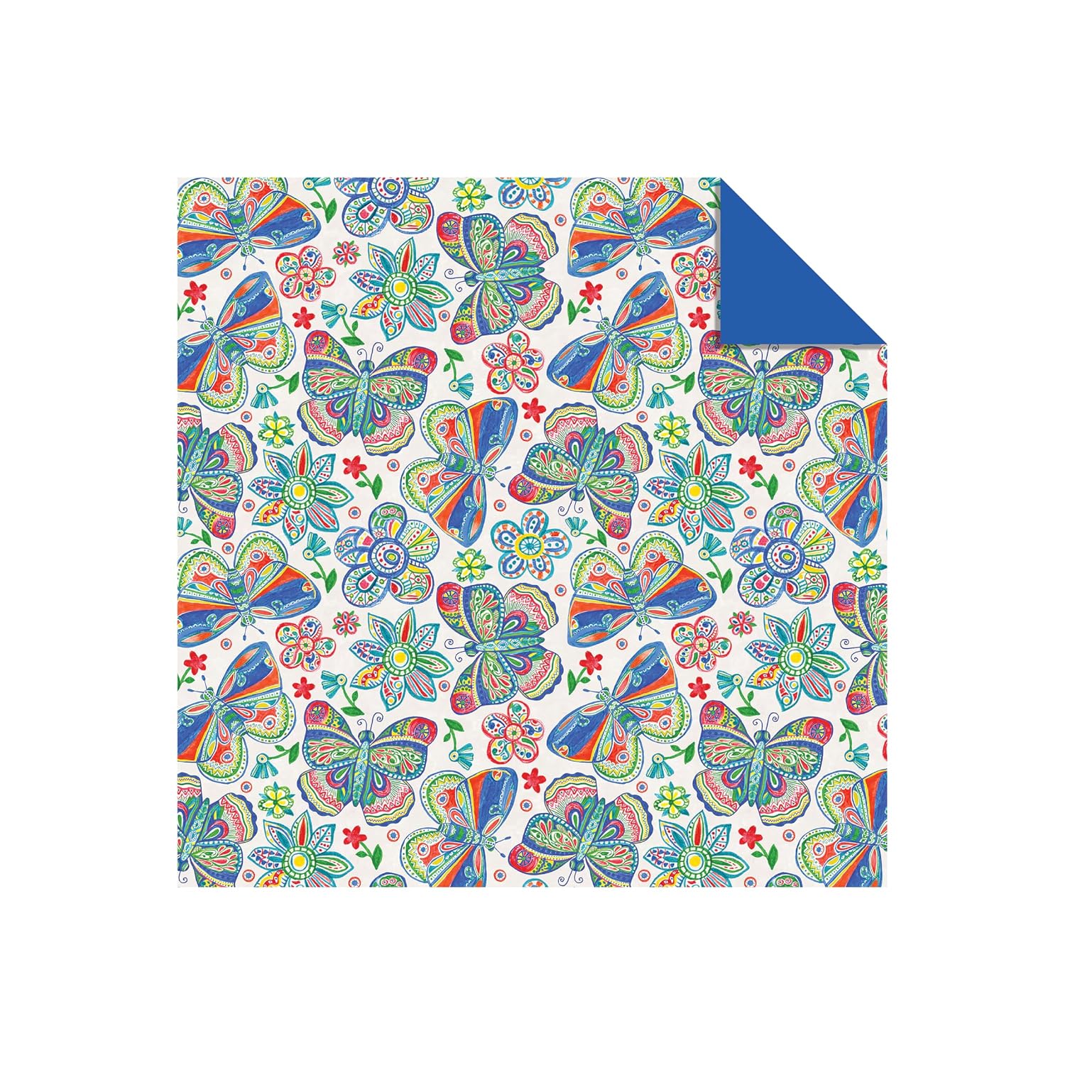Origami Paper 100 Sheets Butterfly Patterns 6" (15 cm): Double-Sided Origami Sheets Printed with 12 Different Patterns (Instructions for Projects Included) image 5