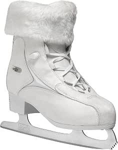 Patin à Glace Artistique Roces Suede Eco-Fur Marron