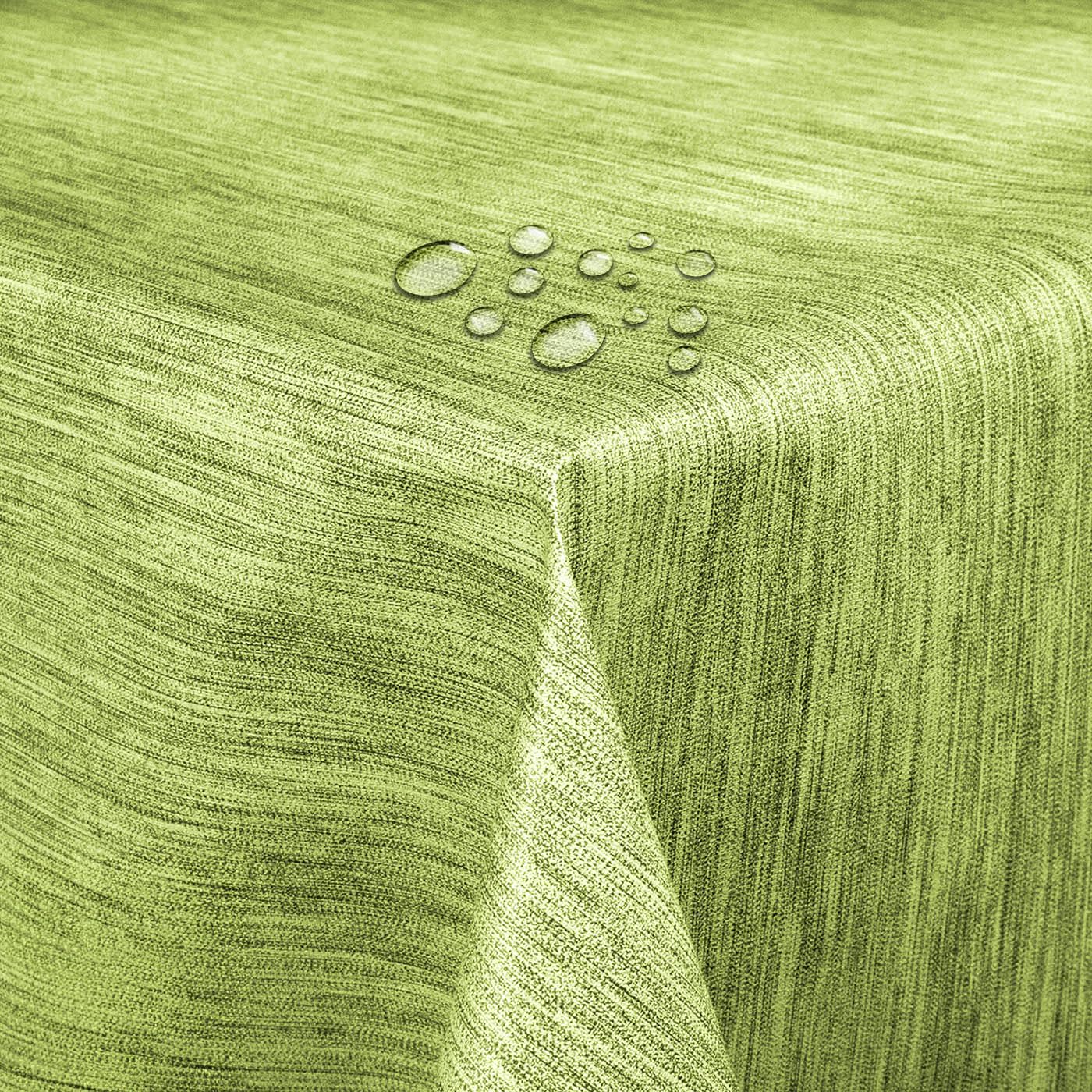 Wachstuch Tischdecke Hellgrau Eckig - Robust, Abwaschbar Für Küche & Garten, Größe Wählbar (z.B. 140x110 Cm)