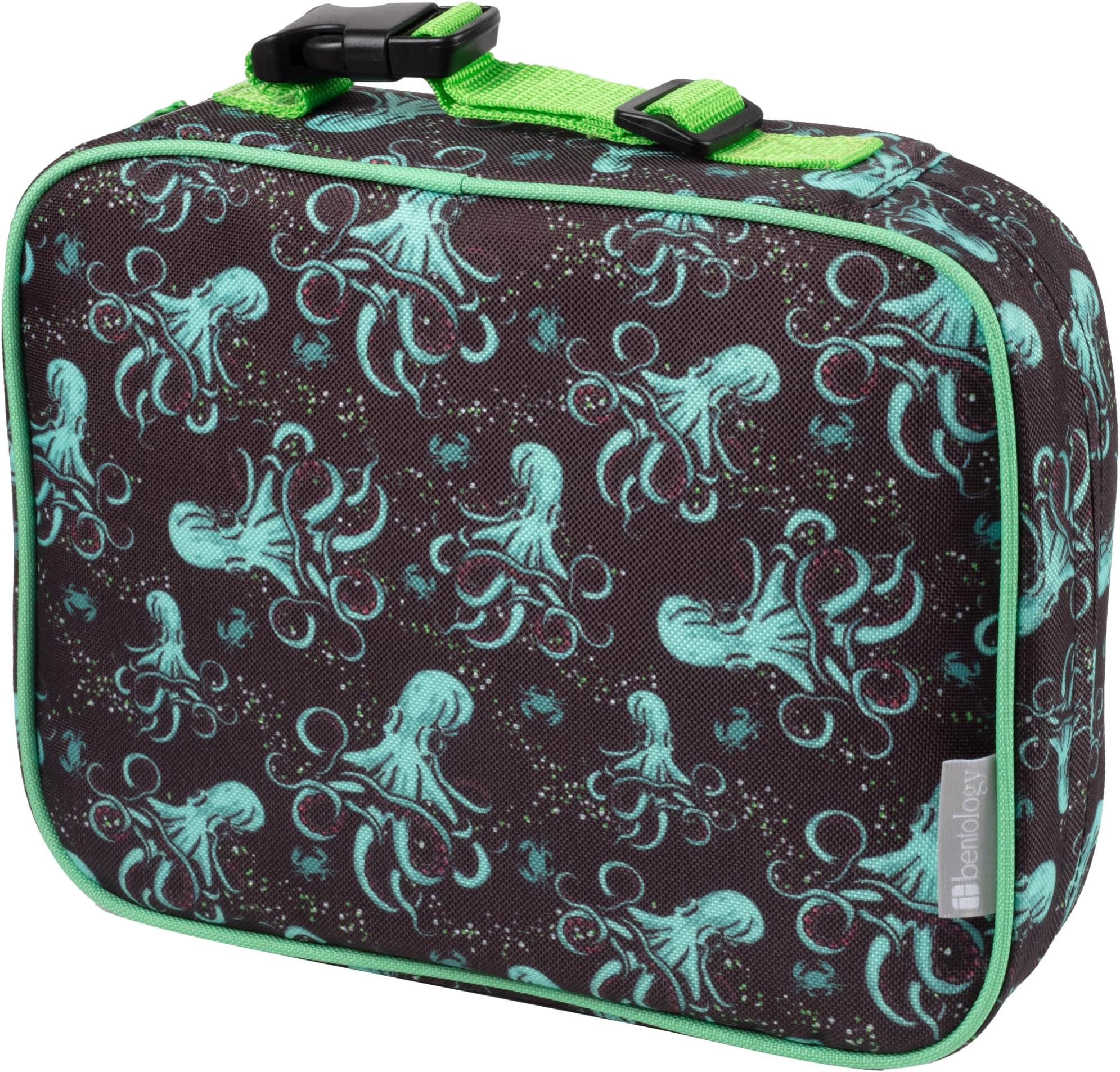 Insulated Lunch Bag for Kids & Adults- Reusable Thermal Sleeve w Clip on Handle- Easy to Clean Water-Resistant Lunchbox Tote- Mini Cooler Bag for Work School, Picnic, Daycare- Back to School