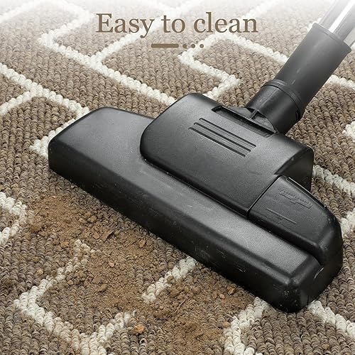 Miniatura 3 de hicorfe Tapete para interiores, tapete para puerta delantera y trasera, parte trasera de goma, antideslizante, 20 x 31.5 pulgadas, de perfil bajo,